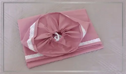 Kit 4 Fronhas e 2 Capas para Rolo Personalizado para Marcela