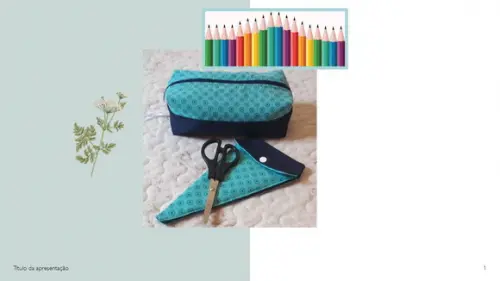 Kit Estojo e Porta Tesoura