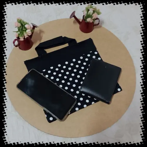 Kit Lixinho, Porta Celular e Carteira para Carro 3 Peças