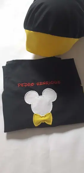 Kit Mini Chefe - Avental/touca Culinária Infantil