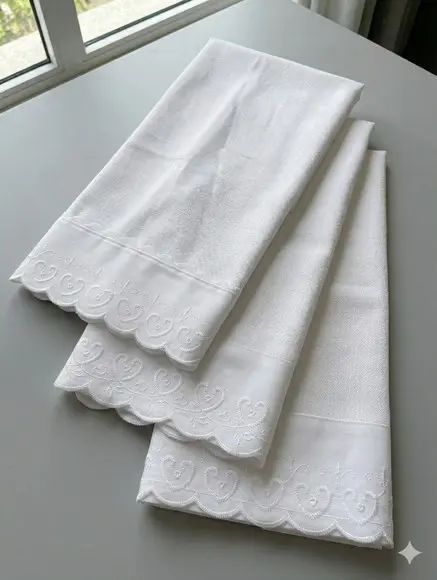 Kit Panos de Prato Decorativos - Presente Criativo e Útil