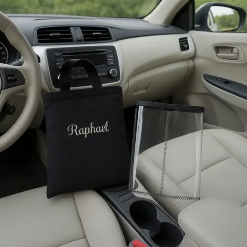 Lixinho / Lixeira para Carro Personalizada Dia dos Pais