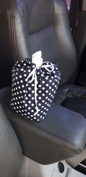 Lixo e Organizador para Carro 5 Peças Dia dos Pais