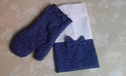 Luva Térmica + Pano de Copa (kit)