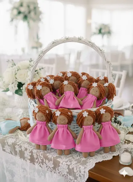 Mini Boneca Lembrancinhas, Decoração...