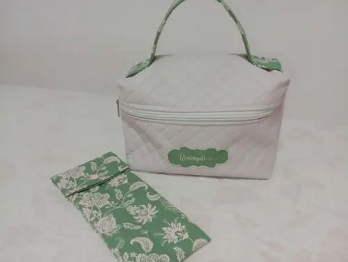 Nécessaire para Marmita e Porta Talher - Levar no Trabalho