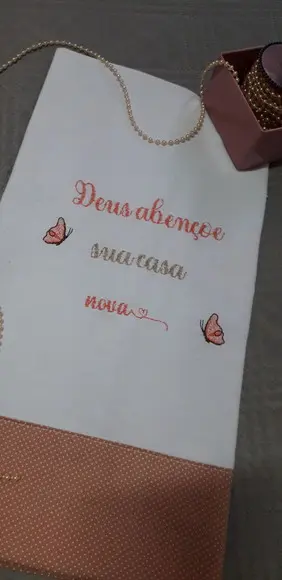 Pano de Prato Bordado para Sua Cozinha