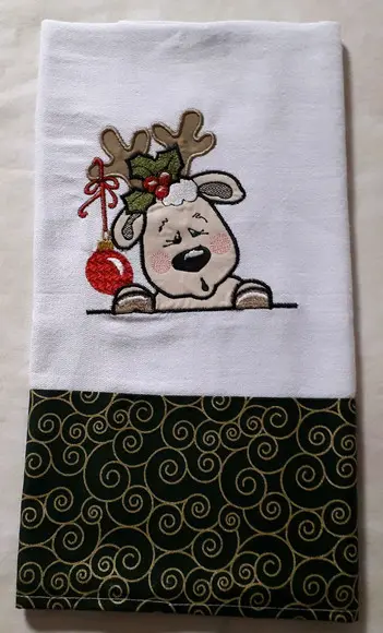 Pano de Prato Natalino (decorativo )