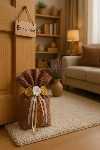 Peso de Porta Decoração