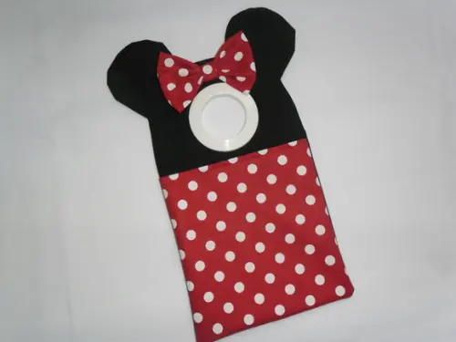 Porta Carregador de celular Minnie