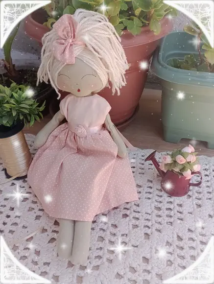 Projeto Boneca de Pano- Minha Primeira Boneca