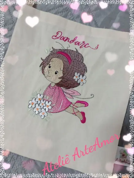 Sacolinha Algodão Cru Infantil