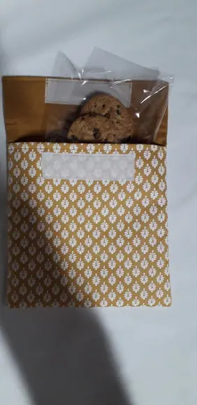 Saquinho em Tecido para Lanche
