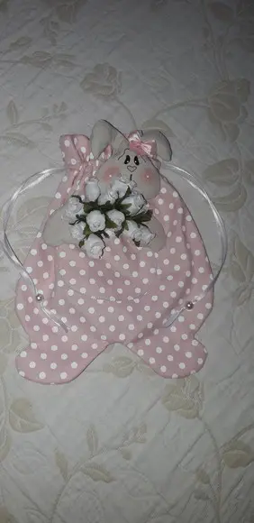 Saquinho em Tecido para Páscoa/ Bag