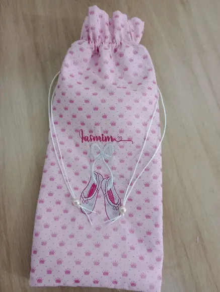 Saquinho para Ballet, Natação... Personalizado - Organizador