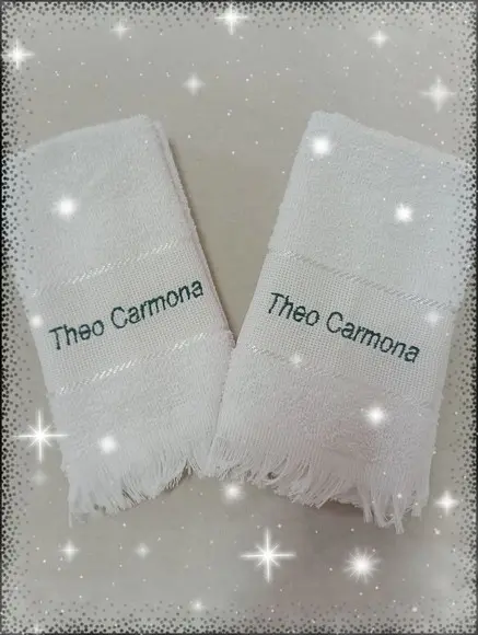 Toalhinha Personalizada para Lembrancinha