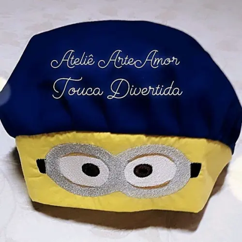 Touca Culinária , Enfermagem , Escolar ...minnions