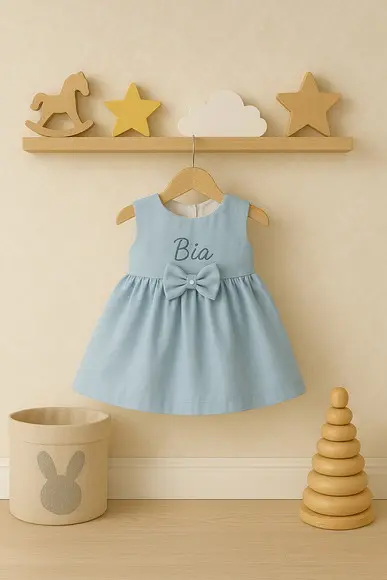 Vestido para Boneca Lindo e Delicado