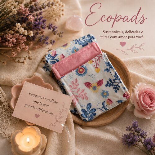 Ecopads Reutilizáveis - Limpeza Facial