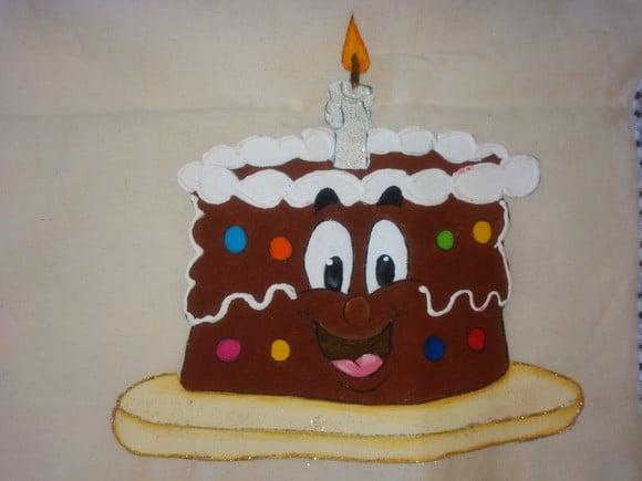 Aniversários do Mês -  Pintado à Mão