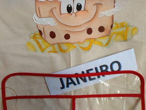 Aniversários do Mês -  Pintado à Mão