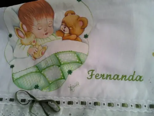 Fralda Toalha Bebê Dormindo
