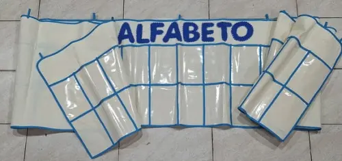 Alfabeto - Painel Interativo Linear com Bolsos Duplos
