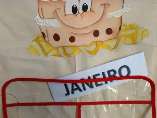 Aniversários do Mês -  Pintado à Mão