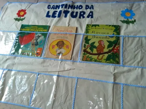 Painel Cantinho da Leitura