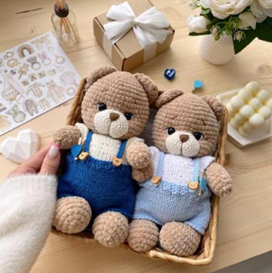 Receita Amigurumi Ursinho Ted