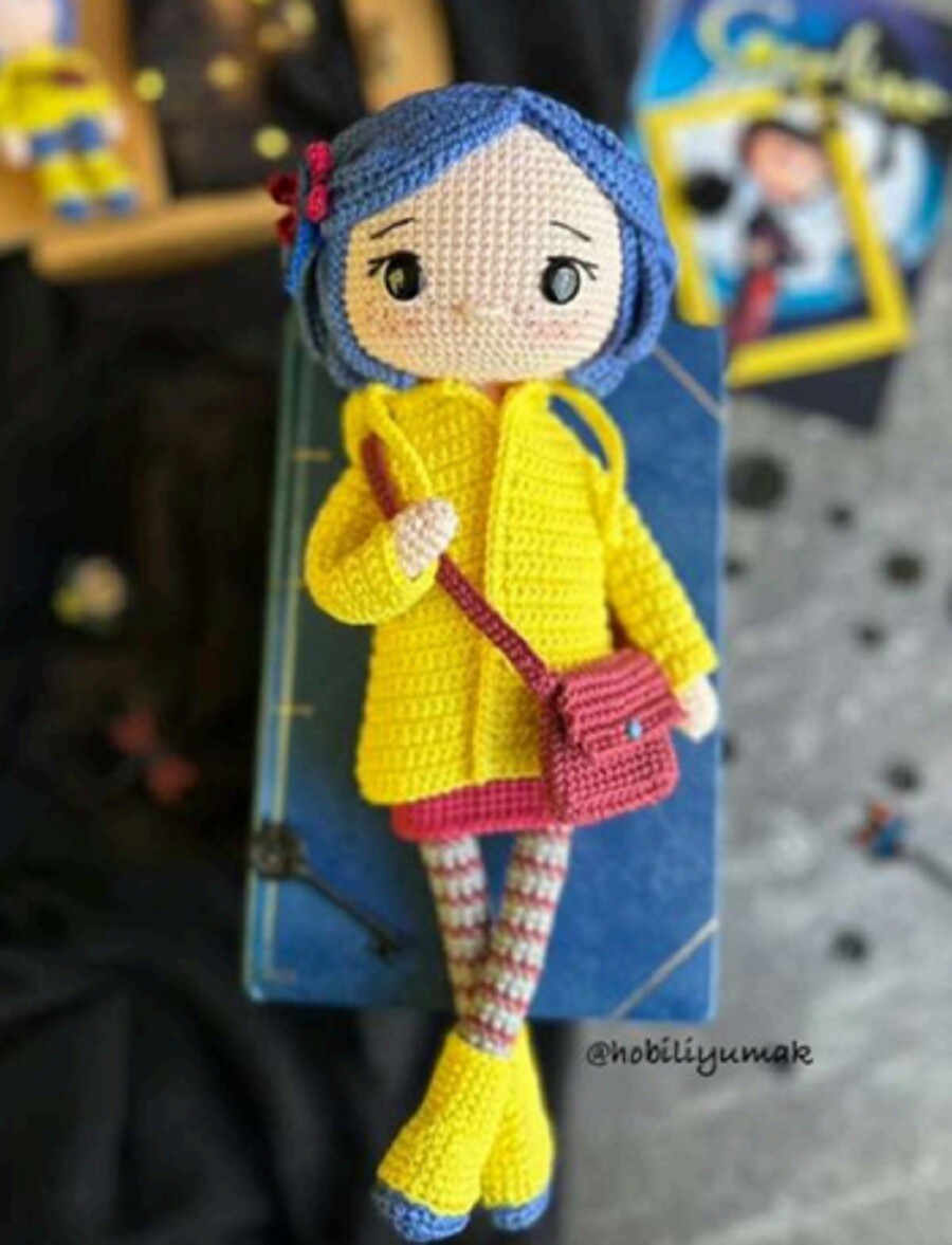 Receita Amigurumi Caroline