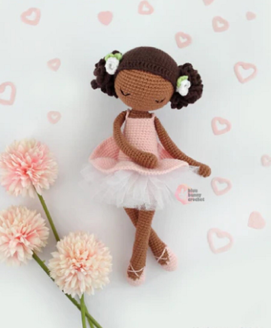 Receita Amigurumi Boneca Bailarina Mirabelle
