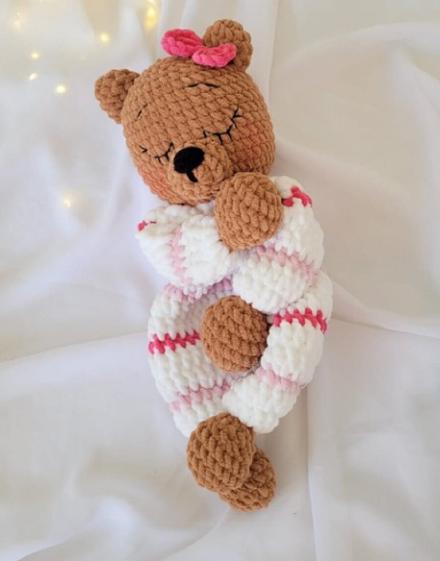 Receita Amigurumi Naninha Ursinha Fofa