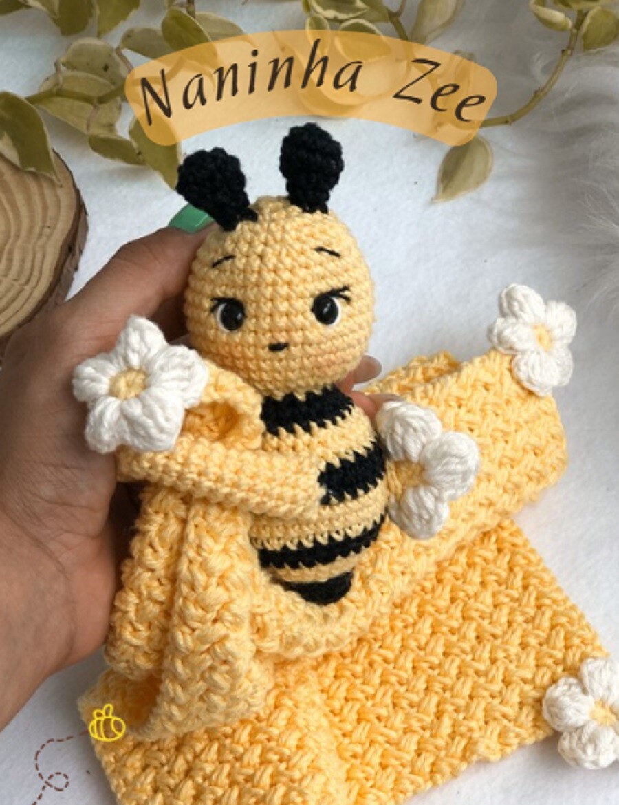 Receita Amigurumi Naninha Abelha