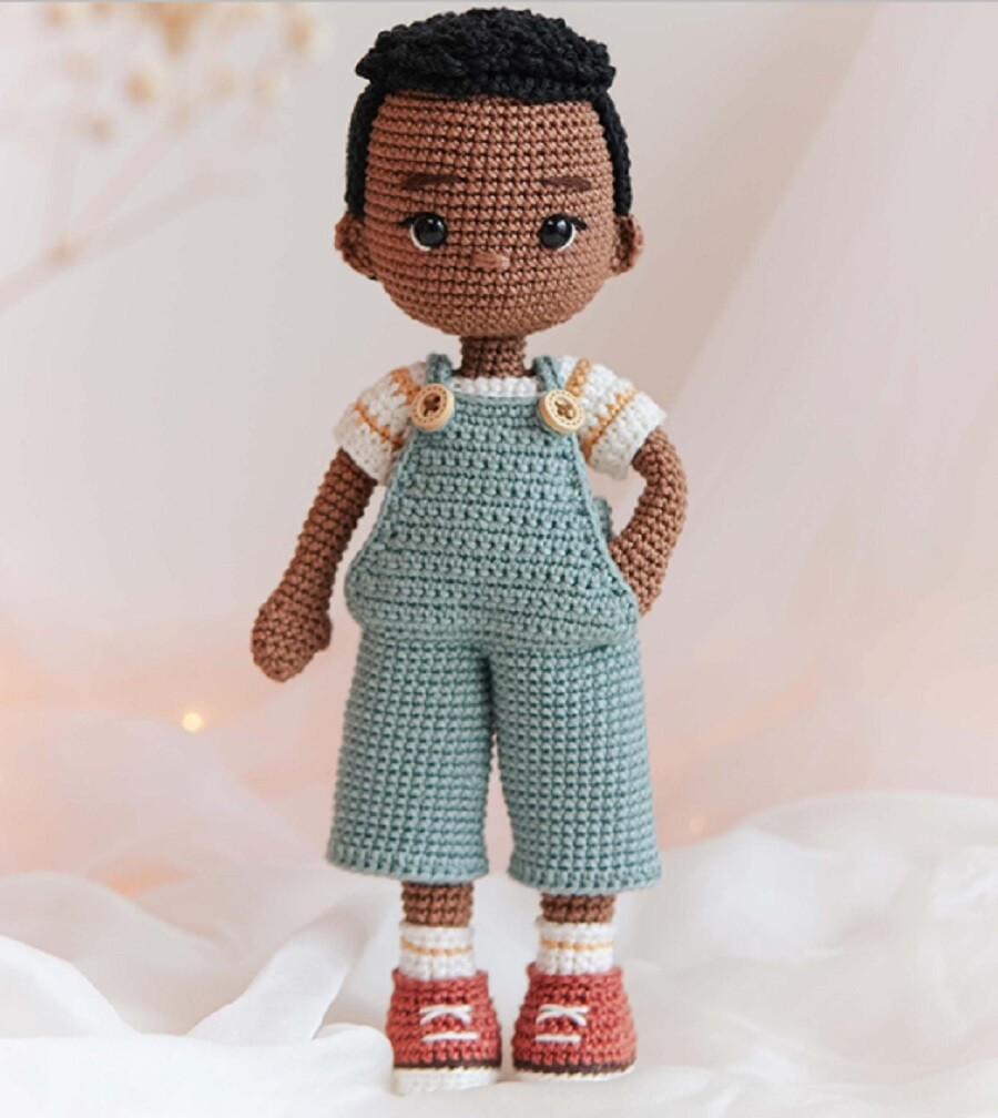 Receita Boneco Amigurumi
