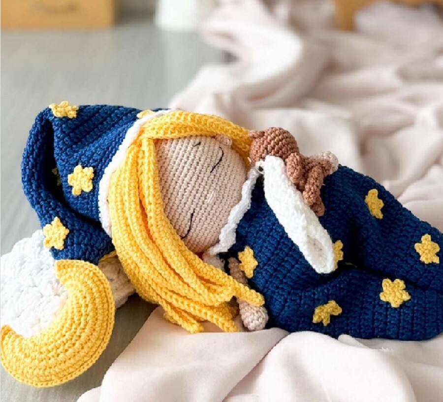 Receita Amigurumi Estrelinha