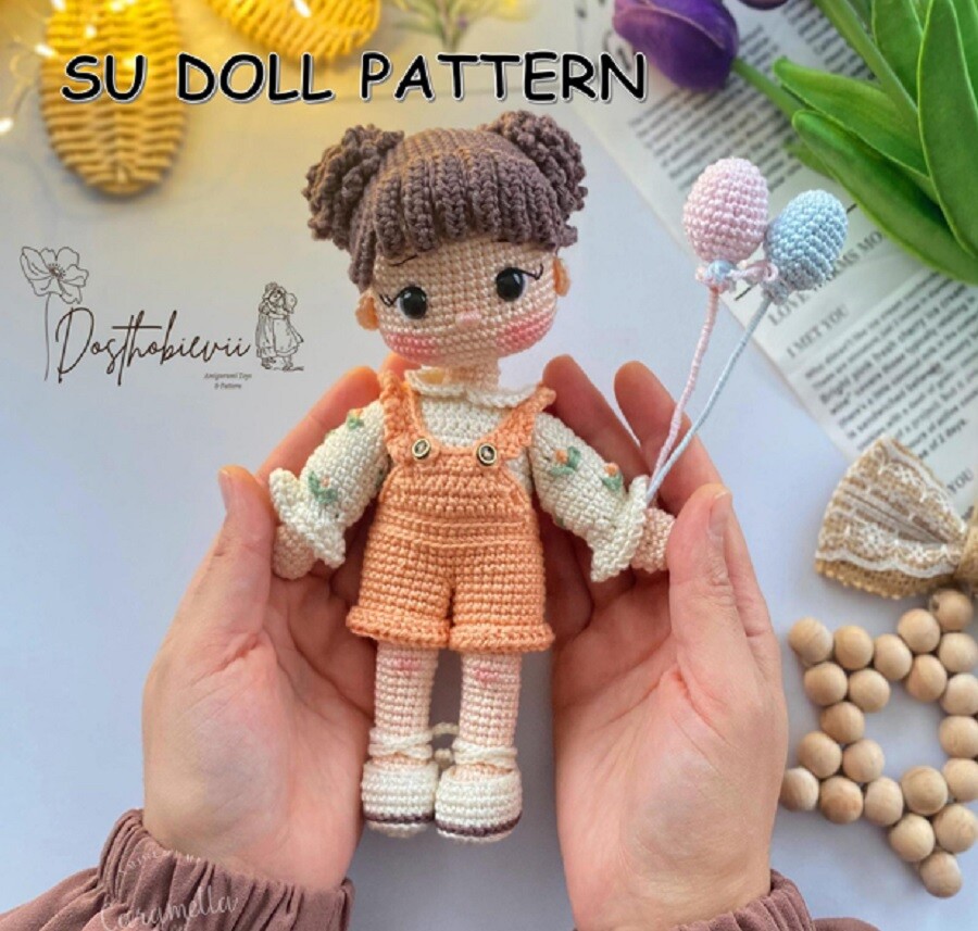 Receita Amigurumi Boneca Su - PDF