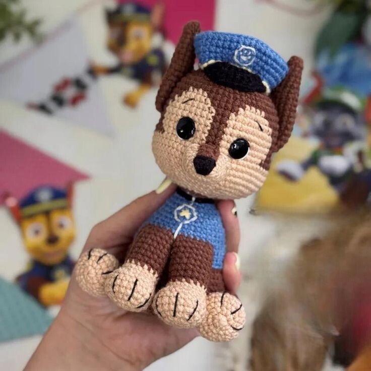 Receita Amigurumi Chase Patrulha Canina - PDF