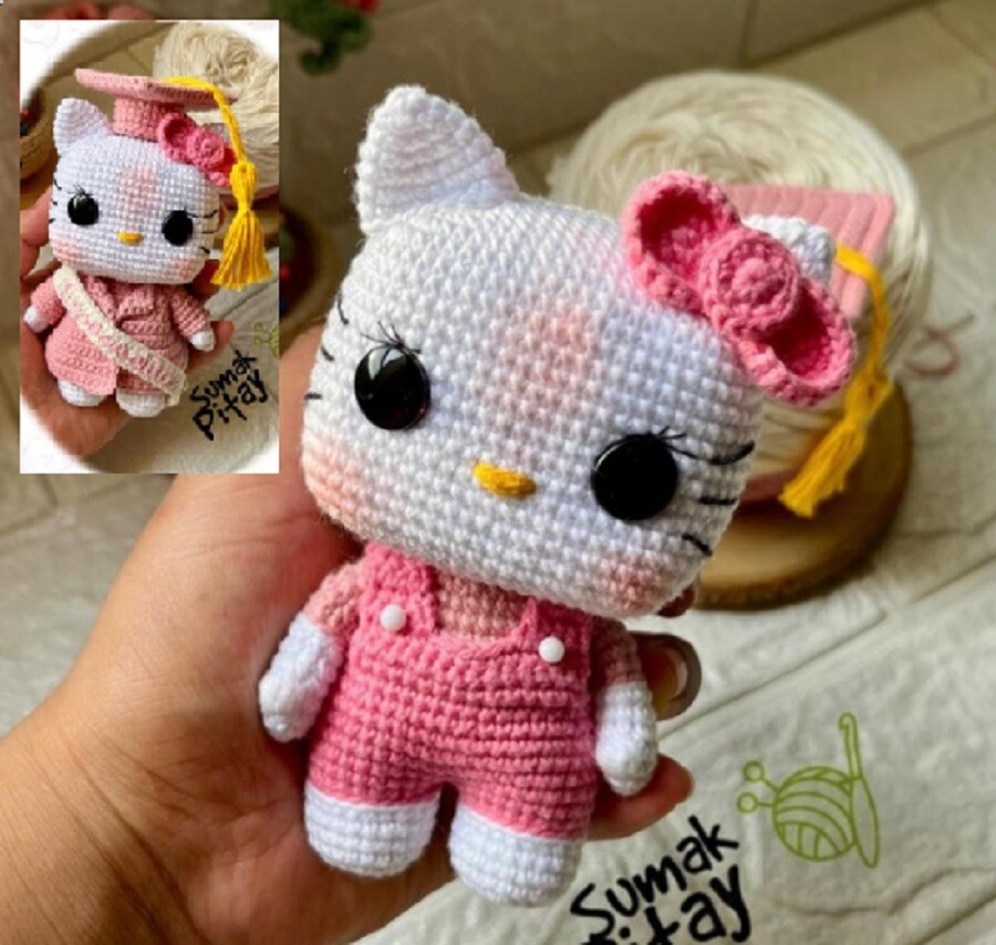Receita Hello Kitty Amigurumi - PDF
