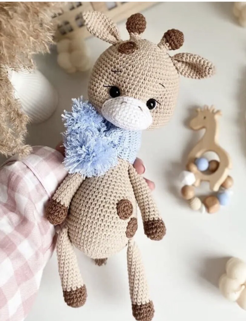 Receita Amigurumi Girafa