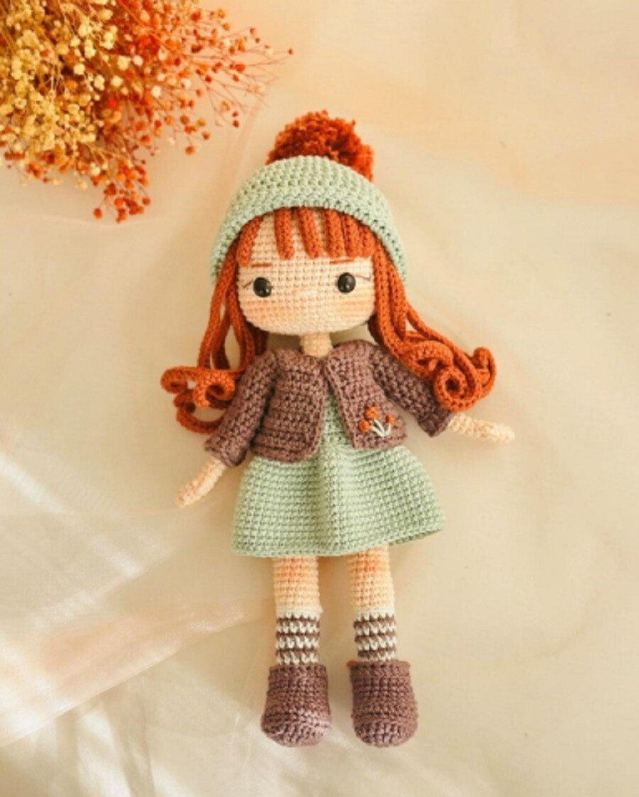PDF - Receita Amigurumi Boneca