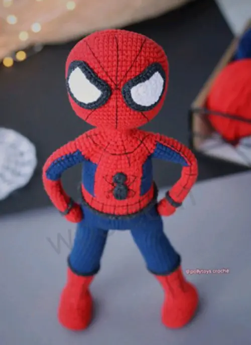 Receita Amigurumi Homem Aranha