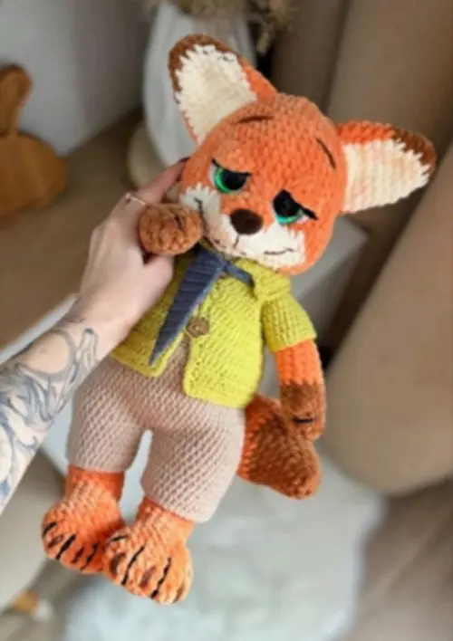 Receita Amigurumi Nick