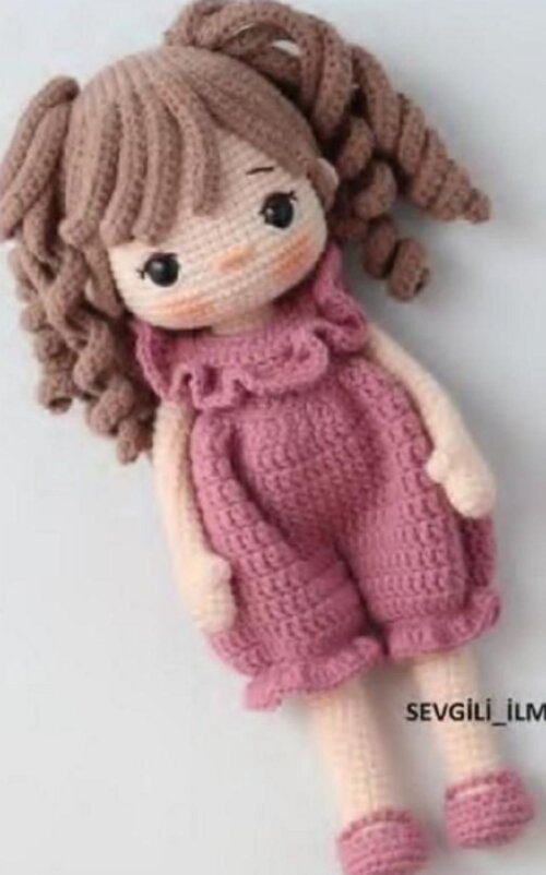 Receita Amigurumi Boneca Stacy