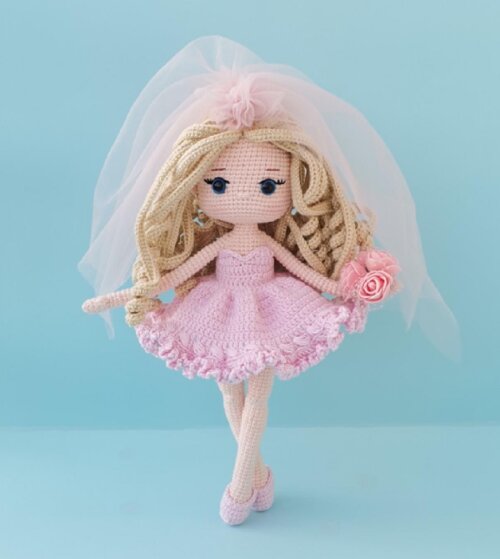 Receita Amigurumi Boneca Barbie