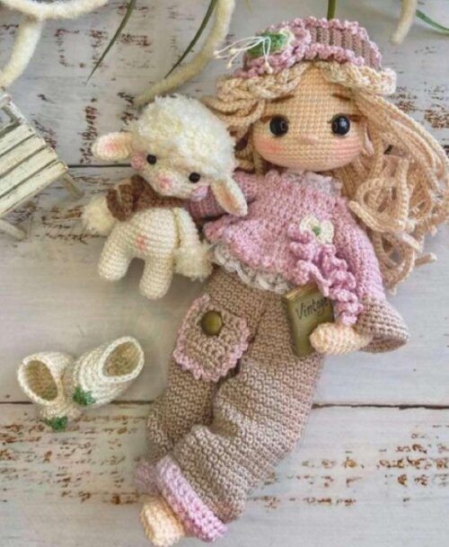 Receita Amigurumi Boneca Susie