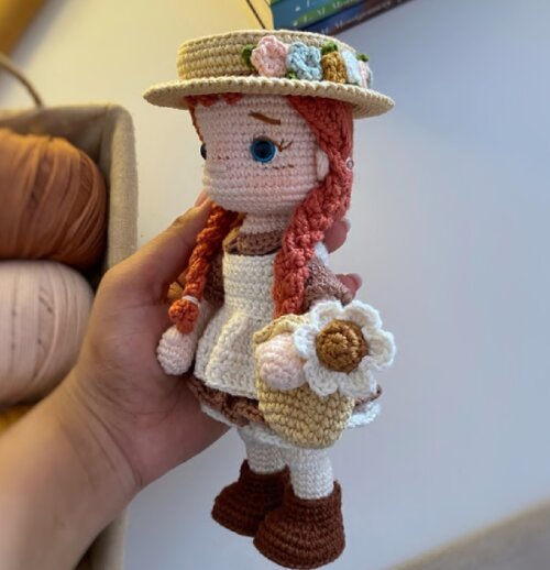 Receita Amigurumi Anne