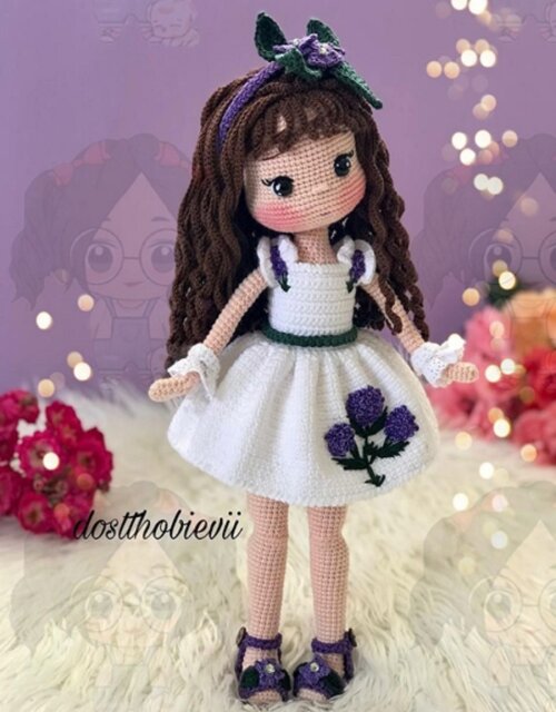 Receita Amigurumi Boneca Veronica