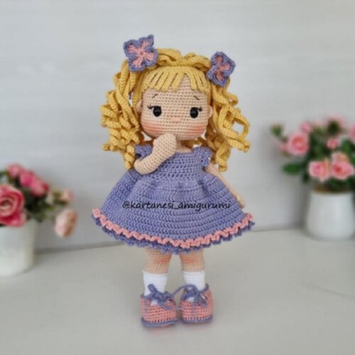 Receita Amigurumi Boneca Nelly
