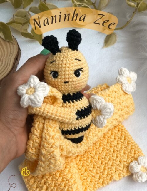 Receita Amigurumi Naninha Abelha